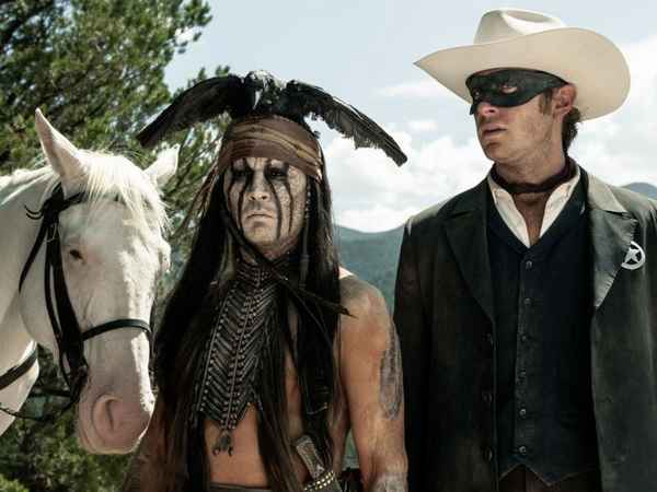 Рецензия к фильму "Одинокий рейнджер" (2013). Как удачно приземлиться на седло, прыгая с балкона